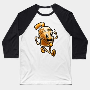 Foodilicious - Boba Tea Baseball T-Shirt